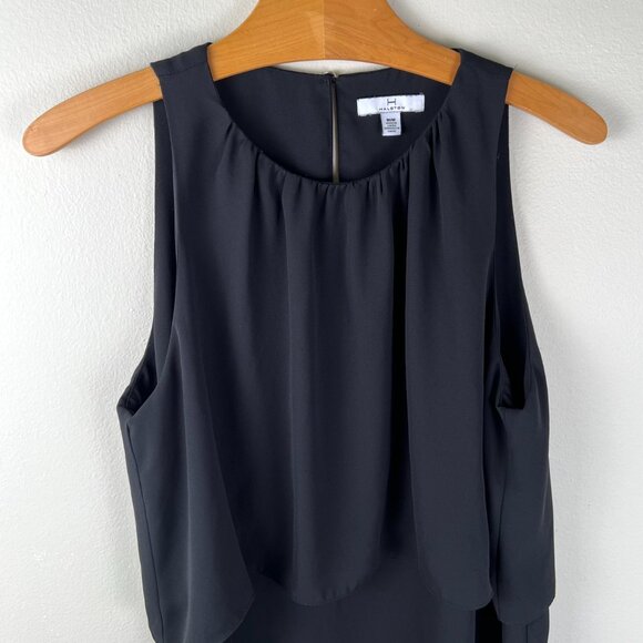 H by HALSTON Women's Flowy Double Layered Tank - Picture 8 of 12